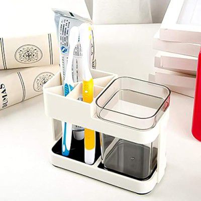 Boniry Toothbrush Holders for Bathroom - Durable and Sturdy Brush Holder, Multipurpose Brush Holder for Bathroom Wall - Perfect for Home Use (1 Cup Holder)