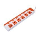 BonKaso 5-Socket Power Strip with Dual USB - 5 AC Sockets, 2 USB...