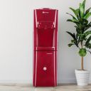 BonKaso Blueprint Hot & Cold Water Dispenser 21C Top Loading With Refrigerator MAROON...