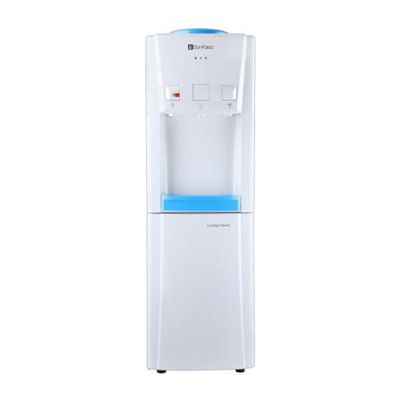 [Extra Rs.1828 OFF] BonKaso Blueprint Hot & Cold Water Dispenser 21C Top Loading with Refrigerator - White/Blue