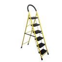 BonKaso Premium Steel Multipurpose Climb Swift 6-Step Foldable Ladder...