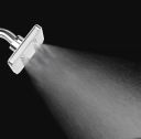 BonKaso SH-408 ABS Plastic 10 Cm Spa Grade Mist Shower Head with 360° Swing Joint for Bathroom, Chrome, Chrome Finish, (Pack of 1)...