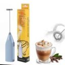 Bonsenkitchen Electric Milk Frother Handheld Drink Mixer (Gray)...