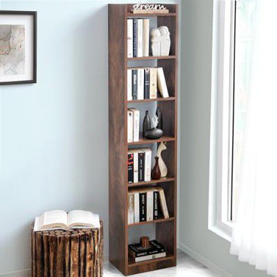 ABOUT SPACE Book Shelf for Home - 6 Tier Cube Book Shelves, Engineered Wood Book Rack
