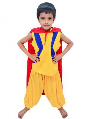 BookMyCostume Balveer Indian Cartoon Kids Fancy Dress Costume