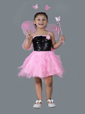 BookMyCostume Butterfly Insect Kids Fancy Dress Costume for Girls - Imported