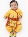 BookMyCostume Cotton Shri Krishna Dress For Baby Boy | 0-6 Months...