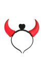 BookMyCostume Dracula Vampire Devil LED Horns Headband Kids Fancy Dress Costume Accessory for Halloween Kids Black/Red...