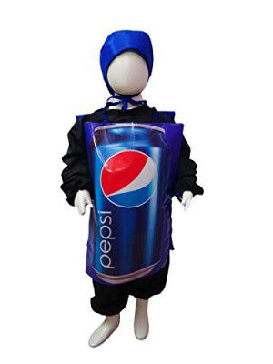Bookmycostume Pepsi Soft Drink Kids Fancy Dress Costume 3-4 Years - Polyester, Multicolor