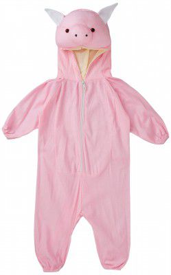 BookMyCostume Piglet Cartoon Animal Kids Fancy Dress Costume