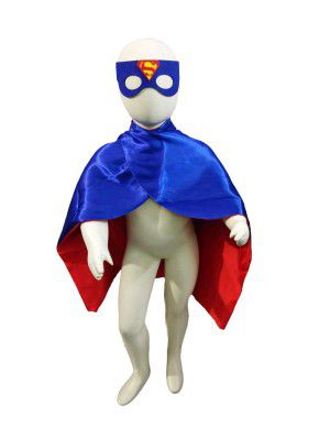 BookMyCostume Supreme Man Superhero Cape DC Comics Kids Fancy Dress Costume
