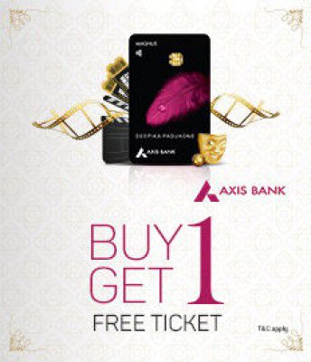 Bookmyshow: Buy1 Get1 free with Axis Bank Magnus Credit Card Offer