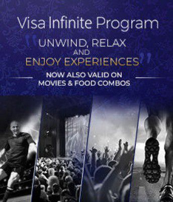 Bookmyshow: Movie Ticket and Food Combo Offer with VISA INFINITE Card