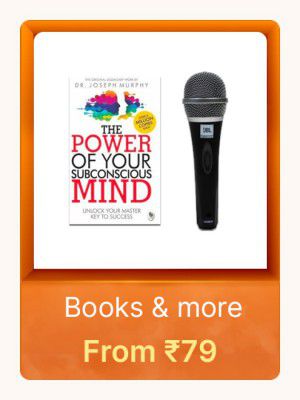 Books starting at Rs. 79 on Flipkart Big Billion Days Sale