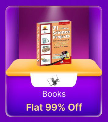 Books @ flat 90% off in Flipkart Billion Days Sale