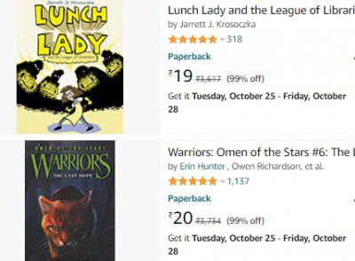Books Starting From Rs 19 | Upto 99% Off