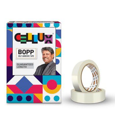 BOPP Packaging Clear Tape - 18MM x 50 Meter| Pack of 16 | for Packaging, Decorating and DIY works