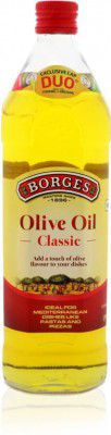 BORGES Classic Olive Oil Glass Bottle (1 L)