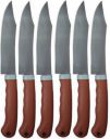 Borneo High-Quality Stainless Steel Knife Set With Cover | Stainless Steel Knife Set  (Pack of 6)...