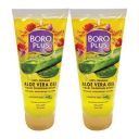 BoroPlus Aloe Vera Gel with Haldi, Chandan & Kesar 300ml (Pack of 2, 150ml + 150ml)...