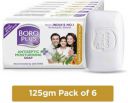 BOROPLUS Antiseptic + Moisturising Soap - Neem, Eucalyptus & Honey (6 x 125 g)...