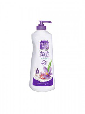 BOROPLUS Doodh Kesar Body Lotion with Vitamin E for Soft Glowing Skin - 400 ml