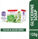 BOROPLUS Glycerine Bathing Bar With Olive & Aloe Vera (4 x 125 g)...