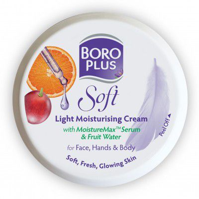 BOROPLUS Soft Light Moisturising Cream Light & Non-sticky (300 ml)