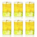 Borosil 295 ml Set of 6 pcs Medallions Vision Transparent Drinking Glass...