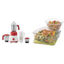 Borosil - ARO 750 Watts Mixer Grinder...