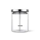 Borosil Classic Glass Jar, Air-Tight Storage Container, 600 ml...