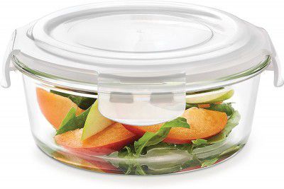 BOROSIL Glass Grocery Container  - 400 ml (Clear)
