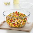 Borosil Glass Mixing & Serving Bowl, Oven & Microwave Safe Bowl, 3.5 L, Borosilicate Glass, Clear...