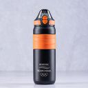 Borosil Hydra Adventure, Insulated Water Bottle Stainless Steel Bottle - 560 ml, with Double Wall Vacuum Insulation, Hot & Cold Bottle, Black...