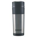 Borosil - Vacuum Insulated Hydra Travelmate Tea & Coffee Stainless Steel Travel Mug - Spill Proof - hot and Cold...