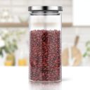 BOROSIL Iron Grocery Container  - 1200 ml (Clear)...