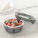 Borosil Klip-N-Store Plus 620 ml Glass Food Storage Container For Food Storage ...