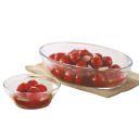 Borosil Klip & Store Glass Container Set, 170ml, Set of 2, Clear...