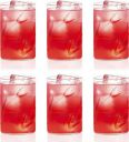 BOROSIL (Pack of 6) BVS6BOQ295L Glass Set Water/Juice Glass (295 ml, Glass, Clear)...