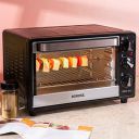 Borosil Prima 24 L Oven Toaster & Grill, Motorised Rotisserie & Convection Heating, 5 Heating Modes, Black...