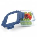 SignoraWare Secure N Store Borosilicate Glass Rectangular Container (1.04 Ltr | Clear)...