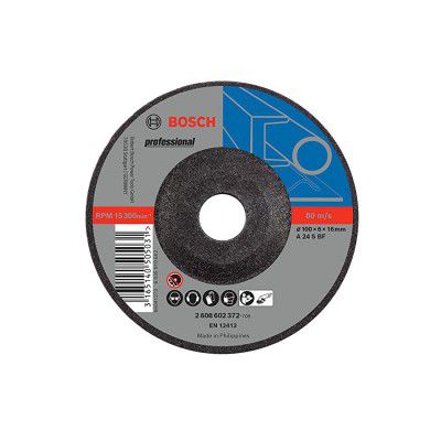 Bosch 2 608 602 372 Grinding Disc - Metal
