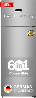 BOSCH 368 L Frost Free Double Door 2 Star Refrigerator (Steel, CTC39S22VI)