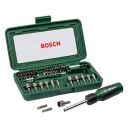 Bosch 46-Piece Green Screwdriver Set, With Screwdriver Bits and 12 Nutsetters...