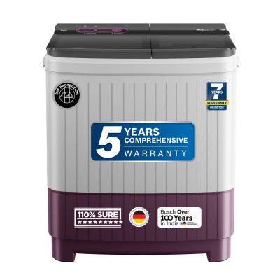 Bosch 8.5 kg 5 Star Semi-Automatic Top Loading Washing Machine ( WJP854V0IN)