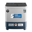 BOSCH 8 kg 5 Star with 1360 High RPM Spin Motor Semi Automatic Top Load Washing Machine (WJP802P0IN)...