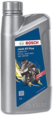 Bosch F002H23742 Josh 4T 10W 30 API SL Engine Oil for Bikes (1 L)