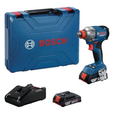 BOSCH GDX 18V- 285 Professional Cordless Impact Wrench/Driver Kit (Hybrid tool)