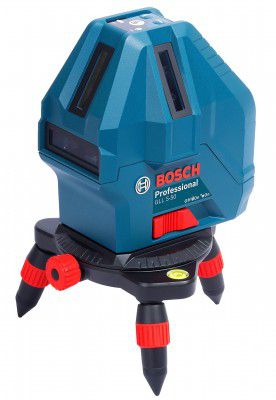 Bosch GLL5-50 Plastic Professional 5-Line Laser Level Measure Beam 