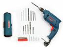 Bosch GSB 450-Watt Impact Drill Set (Blue, 100-Pieces)...